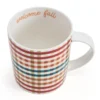Sentiment Mugs Plaid Pumpkin