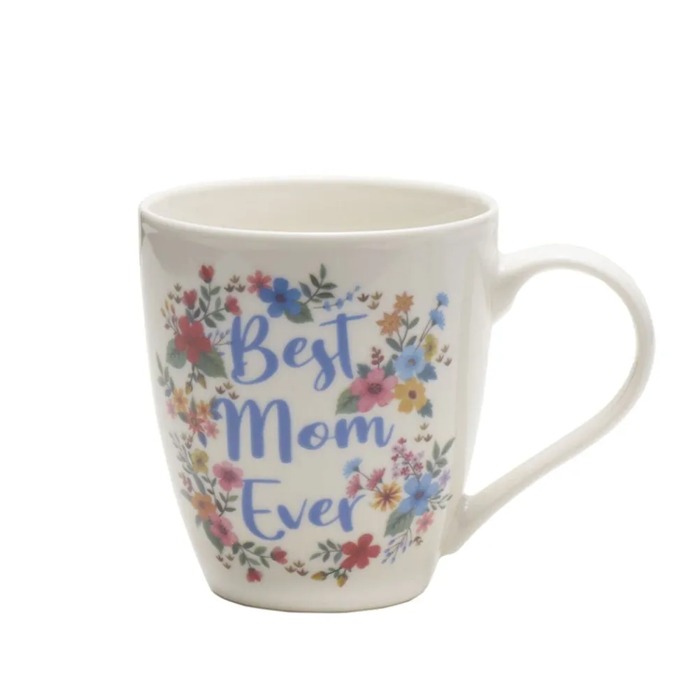 Sentiment Mugs Set of 2 Best Daughter Best Mom Ever Mugs