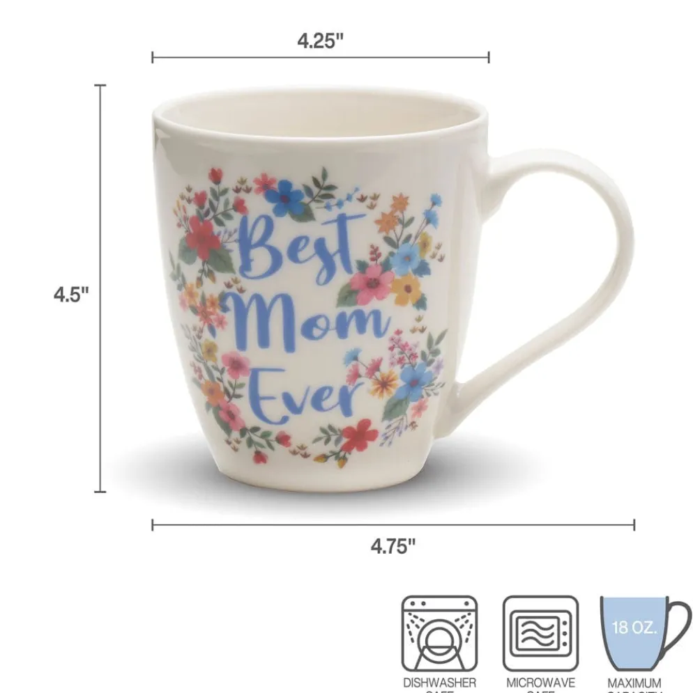 Sentiment Mugs Set of 2 Best Daughter Best Mom Ever Mugs