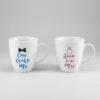 Sentiment Mugs Set of 2 Mr and Mrs Mugs