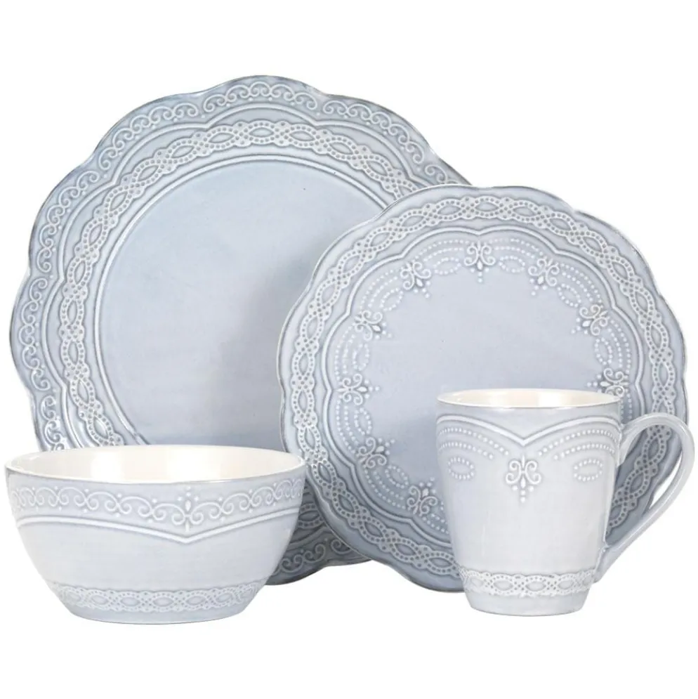 Serephina 16 Piece Dinnerware Set, Service for 4