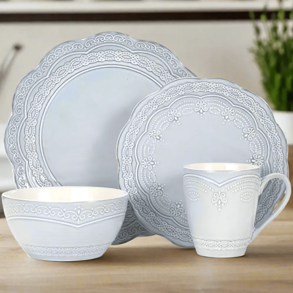 Serephina 16 Piece Dinnerware Set, Service for 4