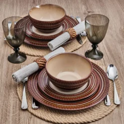 Skylar 12 Piece Dinnerware Set, Service for 4
