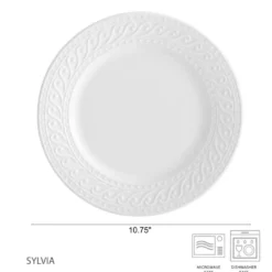 Sylvia Set of 4 Dinner Plates