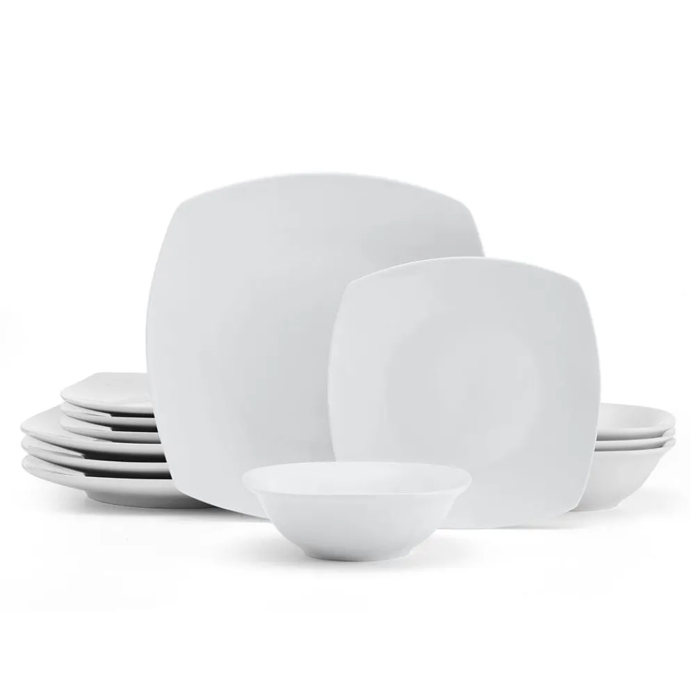 Tara 12 Piece Dinnerware Set, Service for 4
