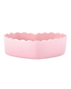 Tea Rose Pink Heart Serve Bowl