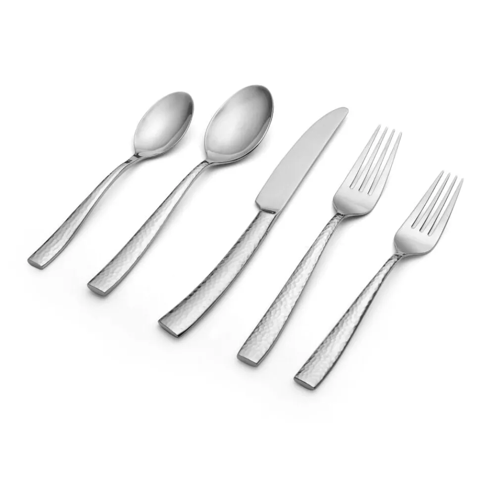 Texture 42 Piece Flatware Set, Service for 8