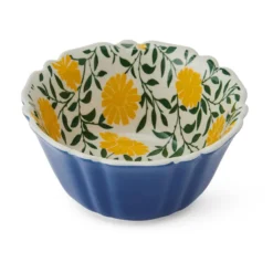 Tranquil Elegance 12 Piece Dinnerware Bowl Set, Service for 4