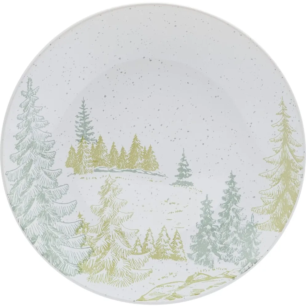 Tranquil Trails 12 Piece Dinnerware Set, Service for 4