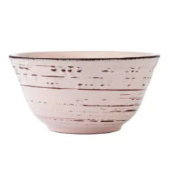 Trellis Pink 12 Piece Dinnerware Set, Service for 4