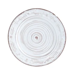Trellis White Set of 4 Appetizer Plates