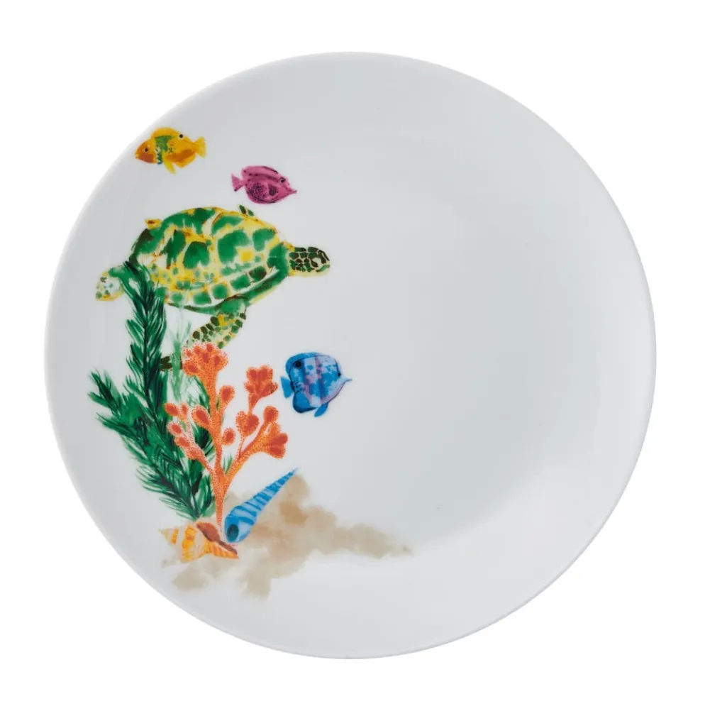 Underwater Life 12 Piece Dinnerware Set, Service for 4