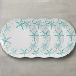 Venice Set of 4 Dinner Plates