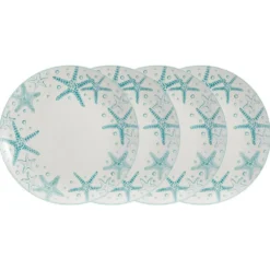 Venice Set of 4 Dinner Plates