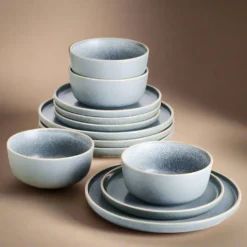 Victoria 12 Piece Dinnerware Set, Service for 4