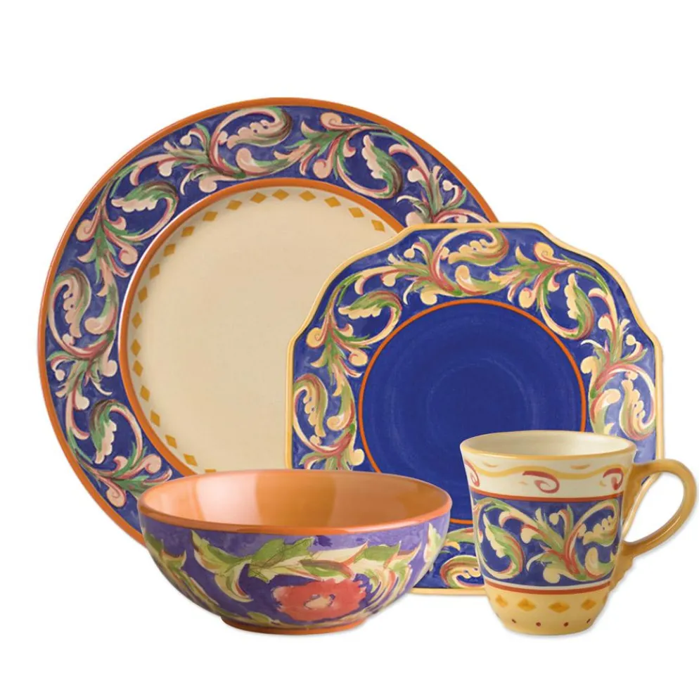 Villa della Luna® Blue Dinnerware Set