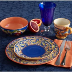 Villa della Luna® Blue Salad Plate