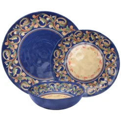 Villa della Luna® Outdoor Melamine Dinnerware Set