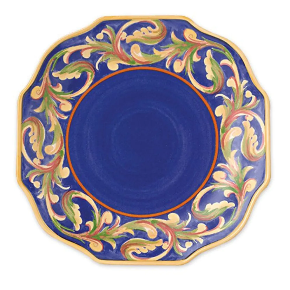 Villa della Luna® Set of 4 Blue Salad Plates