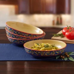 Villa della Luna® Set of 4 Individual Pasta Bowls