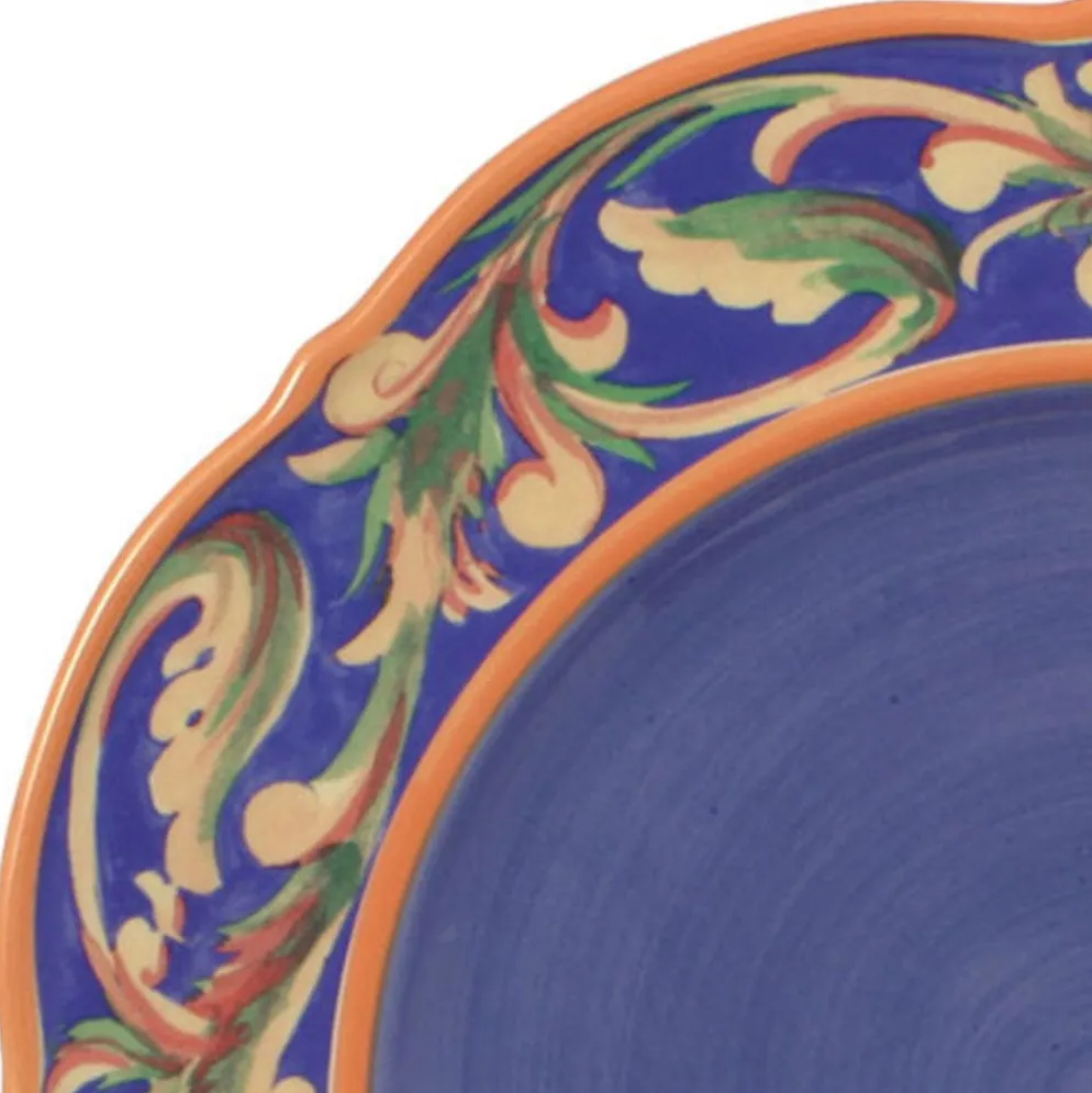 Villa della Luna® Set of 4 Scalloped Dinner Plates
