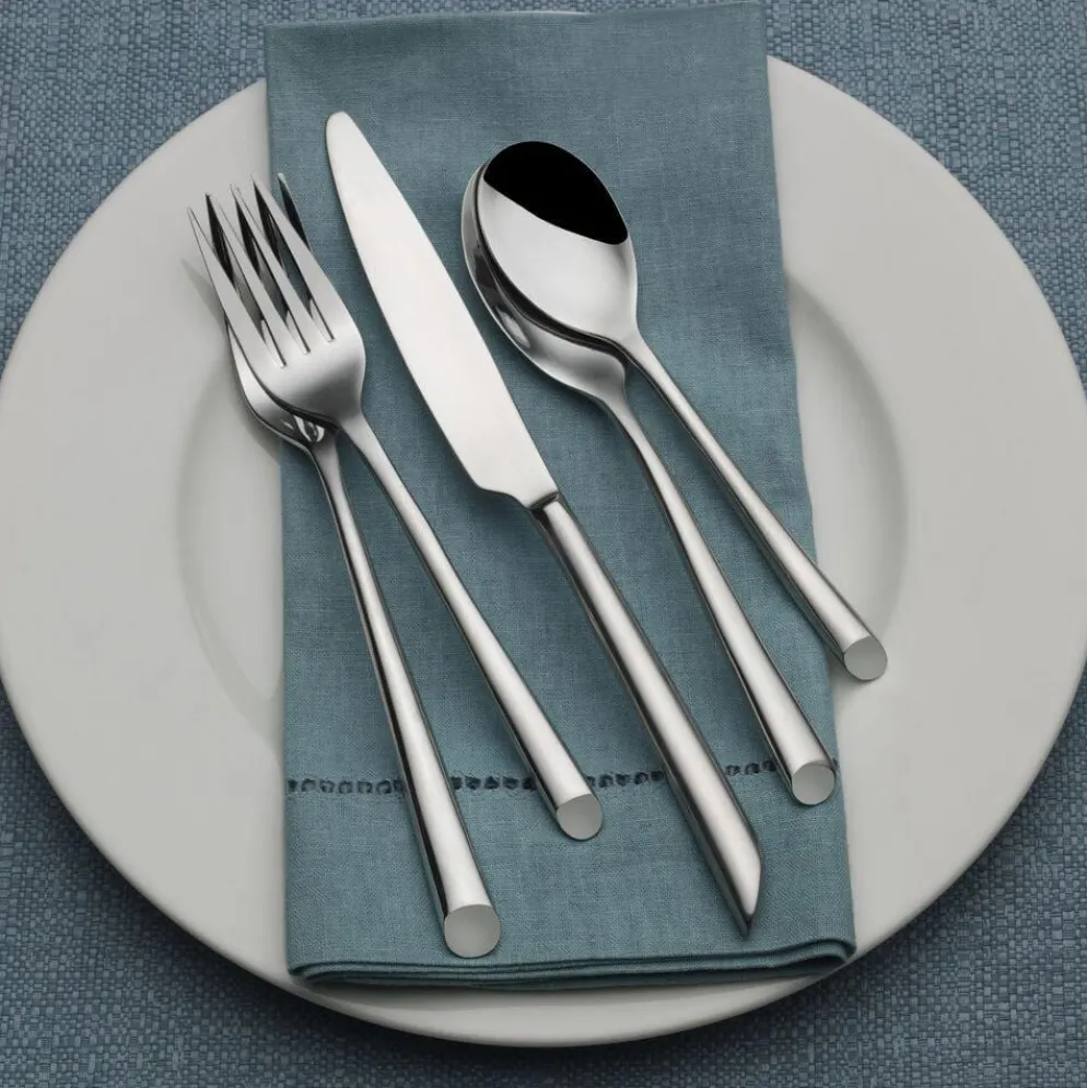 Wave Forged 20 Piece Flatware Set, Service for 4