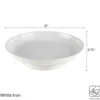 White Metal Lazy Susan