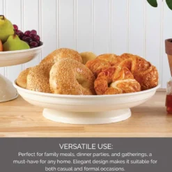 White Metal Lazy Susan
