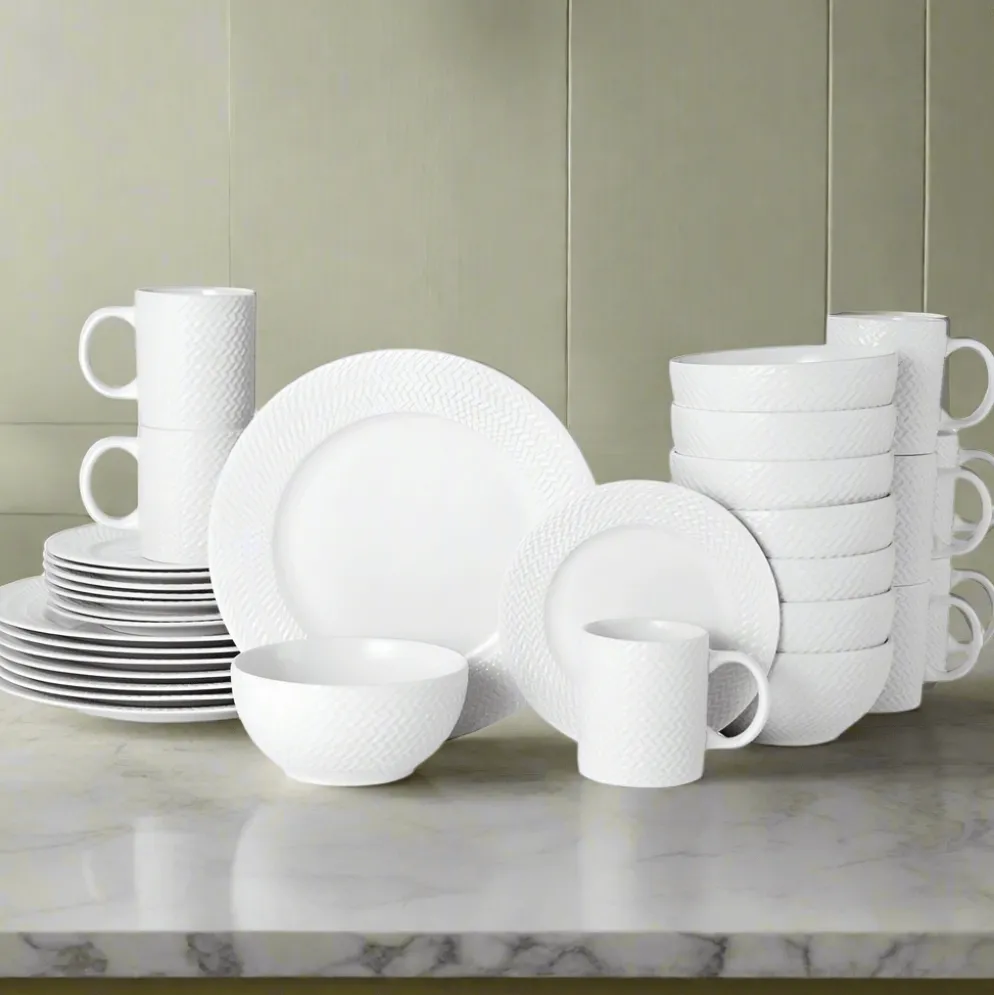 Winston 32 Piece Dinnerware Set, Service for 8