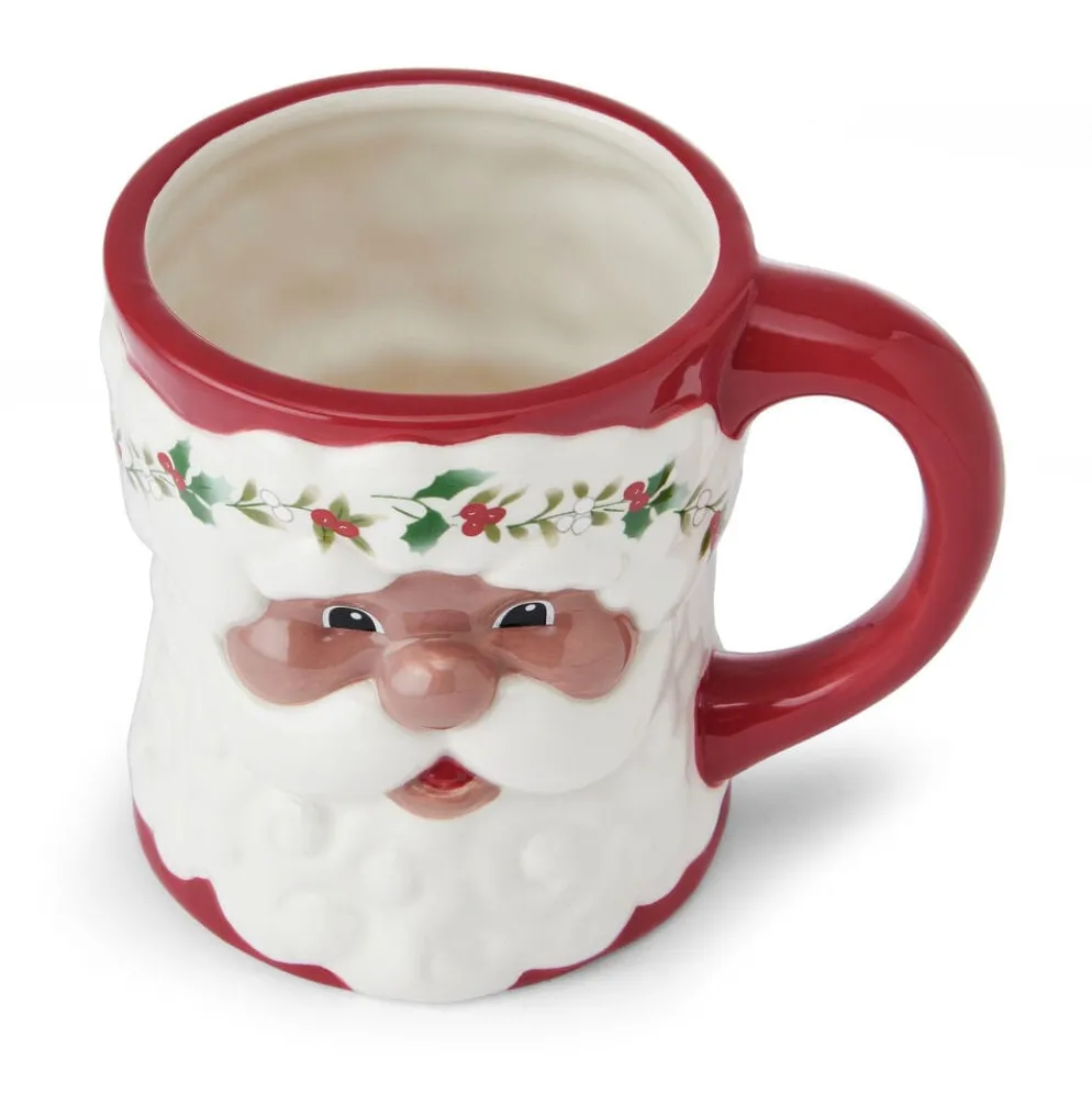 Winterberry® African American Santa Mug