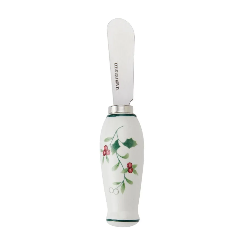 Winterberry® Cardinal Appetizer Plate with Spreader