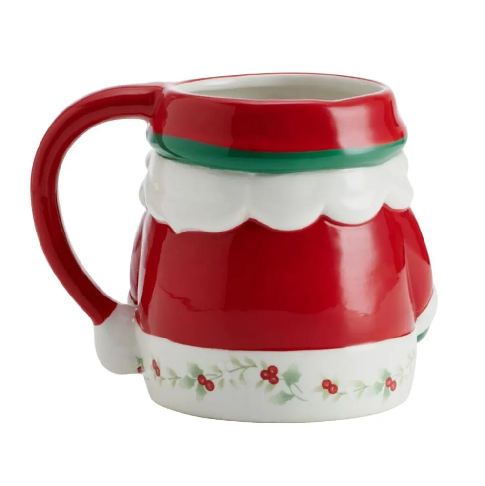 Winterberry® Figural Gnome Santa Mug