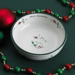 Winterberry® Merry Everything Candy Bowl