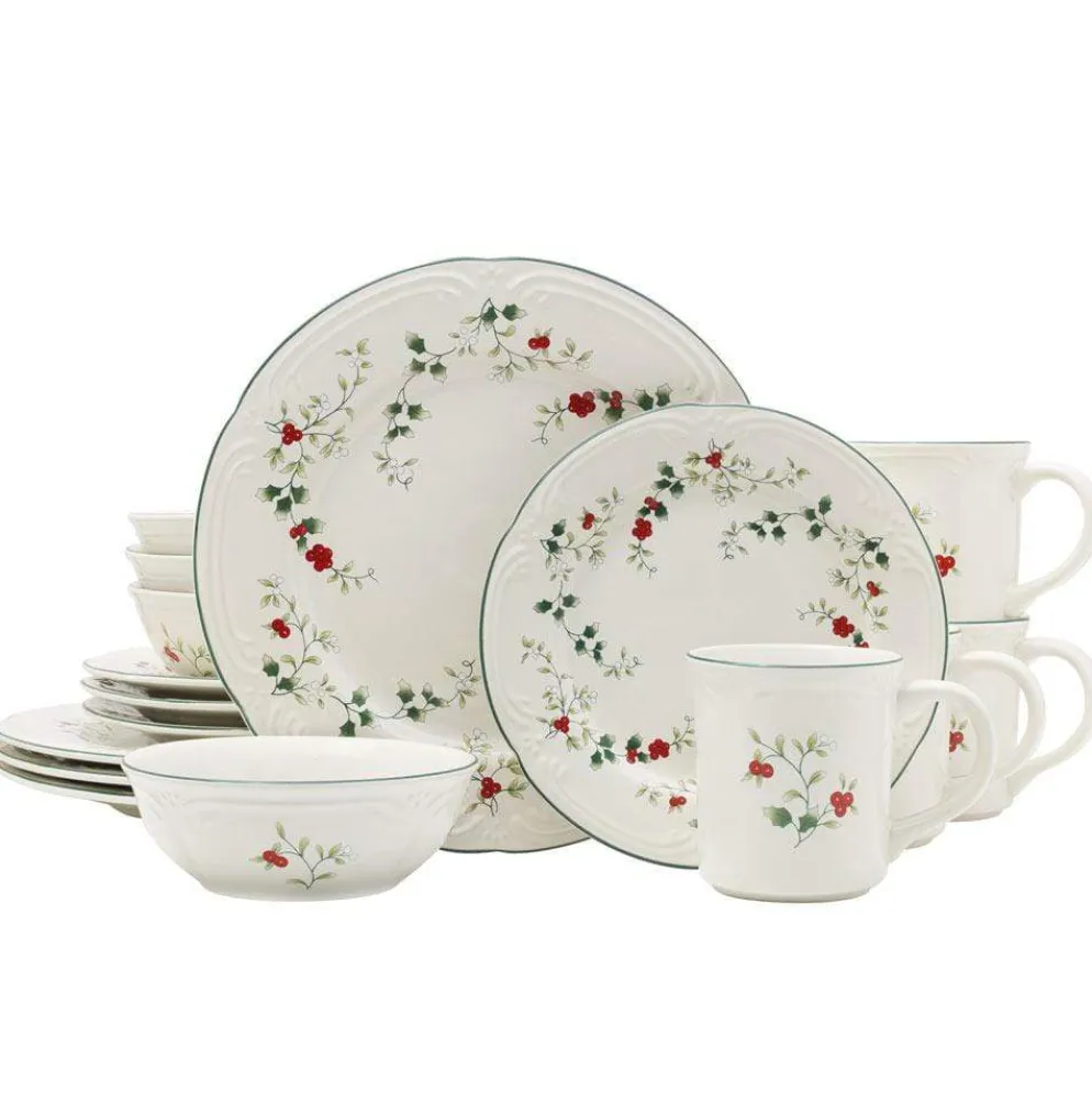 Winterberry® 16 Piece Dinnerware Set, Service for 4