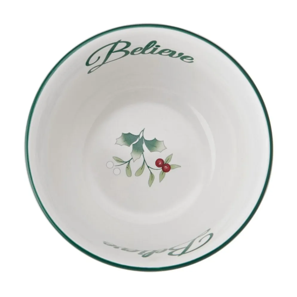 Winterberry® Ribbon Set of 4 Dessert Fruit Bowls