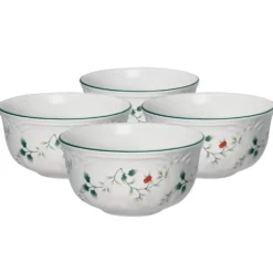 Winterberry® Set of 4 Deep Soup Cereal Bowls