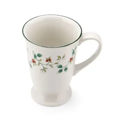 Winterberry® Set of 4 Footed Mugs