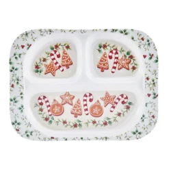 Winterberry® Set of 4 Melamine Children's Plates