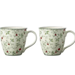 Winterberry® Set of 2 Mugs