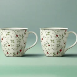 Winterberry® Set of 2 Mugs