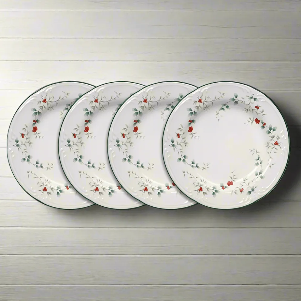 Winterberry® Set of 4 Salad Plates