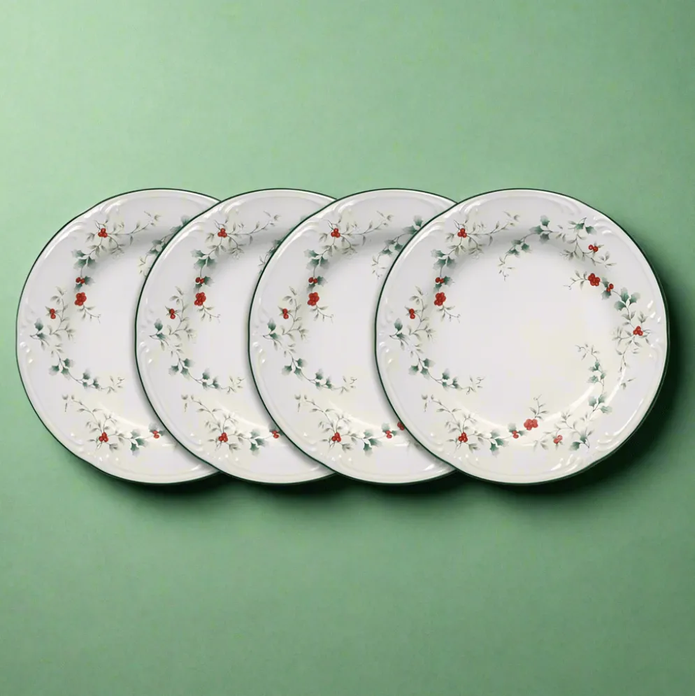 Winterberry® Set of 4 Salad Plates