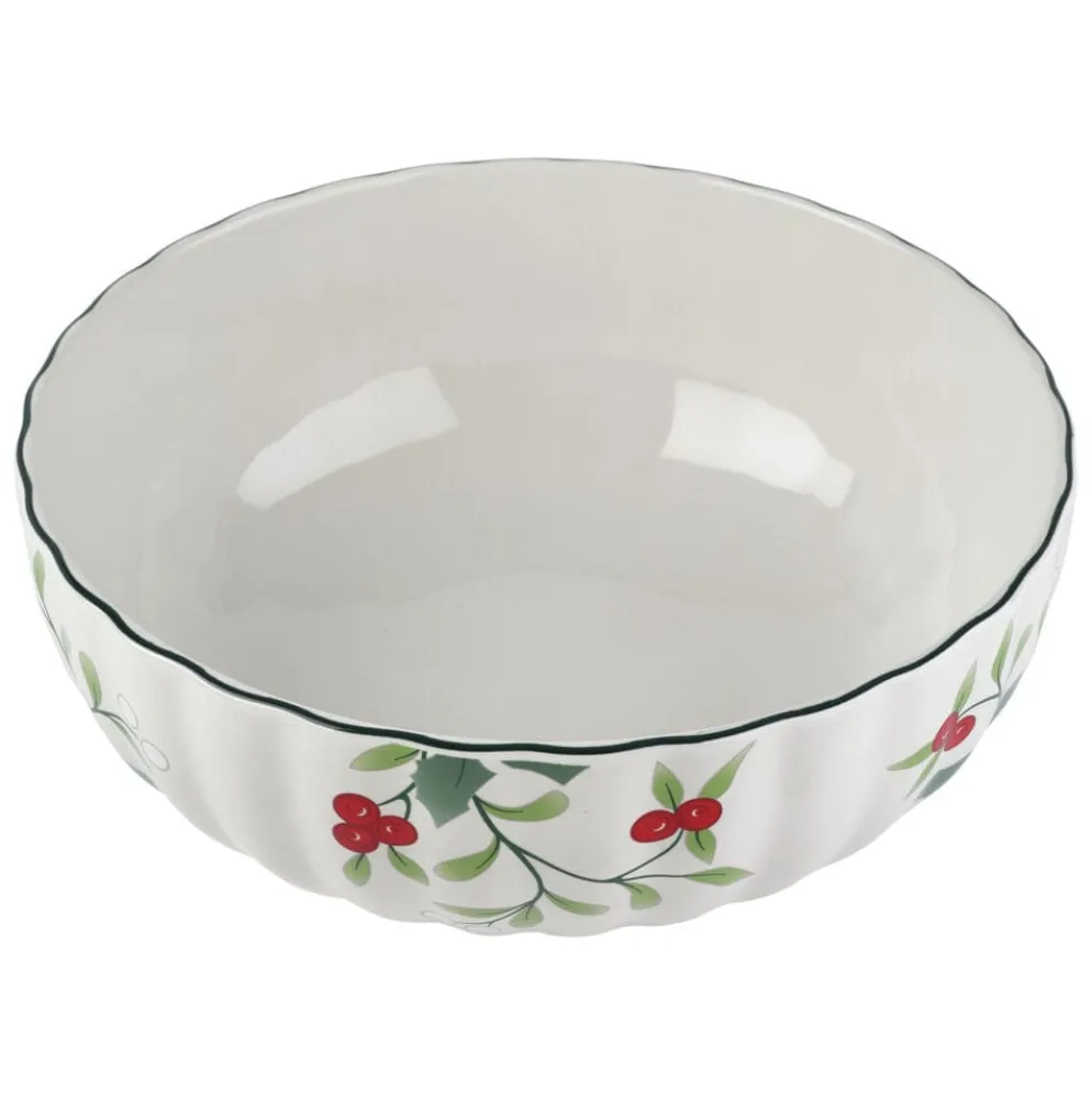 Winterberry® Set of 3 Scalloped Serving Bowls