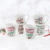 Winterberry® Set of 6 Sentiment Mugs