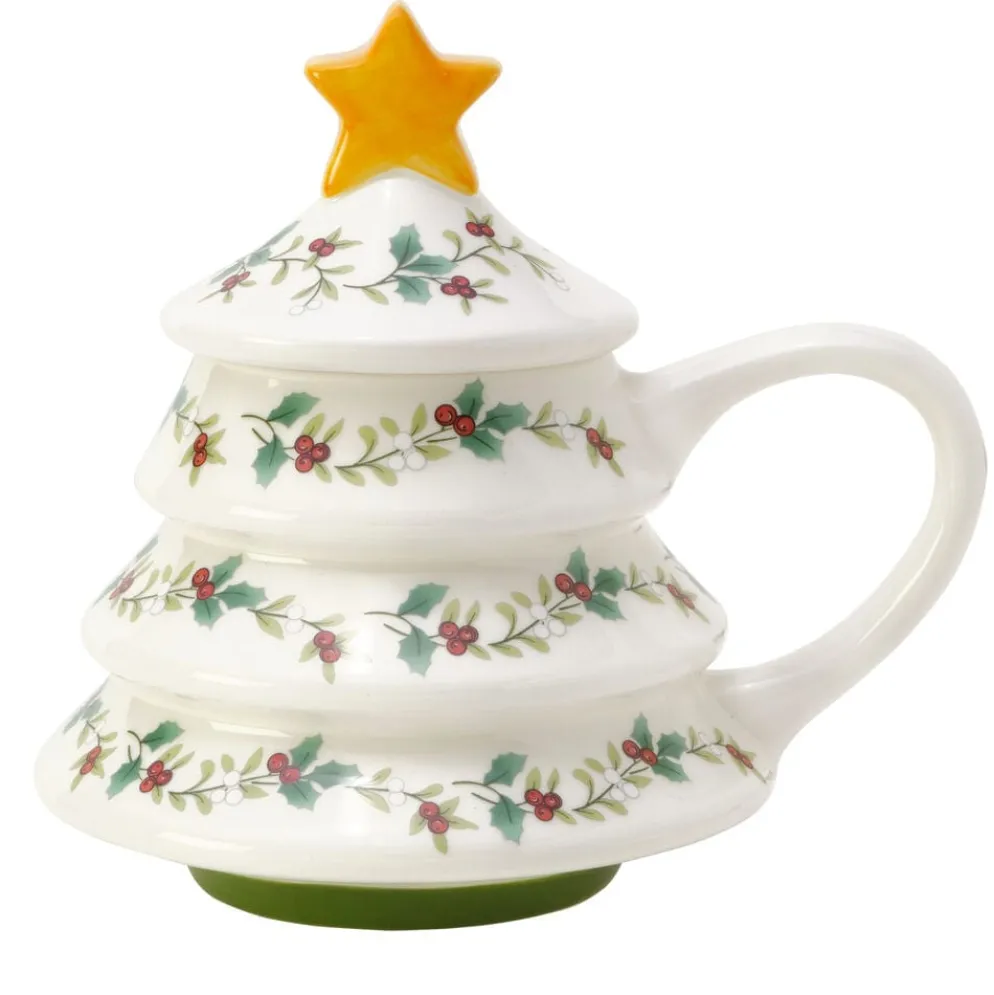 Winterberry® Tree Figural Covered Mug