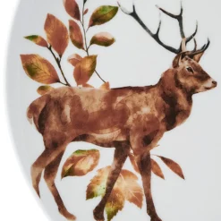 Woodland Wonders 12 Piece Dinnerware Set, Service for 4