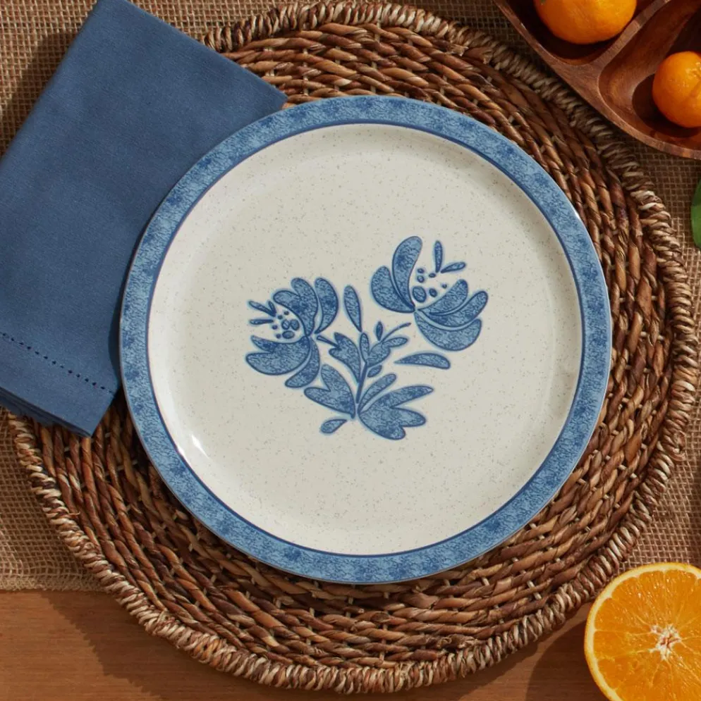 Yorktowne Set of 4 Outdoor Melamine Dinner Plates