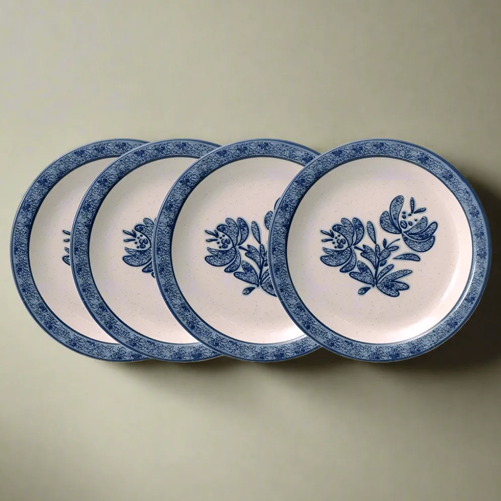 Yorktowne Set of 4 Outdoor Melamine Salad Plates