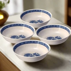Yorktowne Set of 4 Outdoor Melamine Cereal Bowls