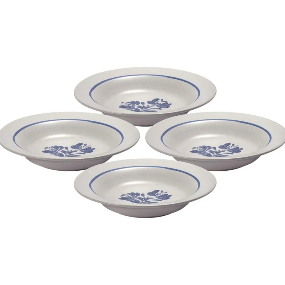 Yorktowne Set of 4 Rim Soup Bowls